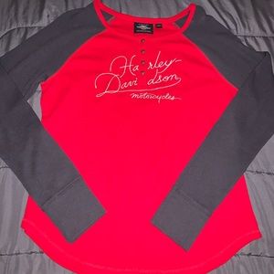 Women’s Harley Davidson long sleeve shirt